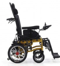 Reclining Power Wheelchair with Elevating Footrests -MORIS-321
